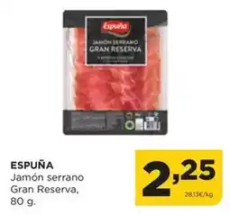Alimerka Serrano - jamón gran reserva oferta