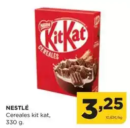Alimerka Nestlé - cereales kit kat oferta
