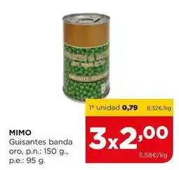 Alimerka Oro - guisantes banda oferta