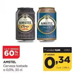 Alimerka Amstel - cerveza tostada oferta