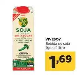 Alimerka Vivesoy - bebida de soja ligera oferta
