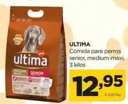 Alimerka Última - comida para perros senior oferta