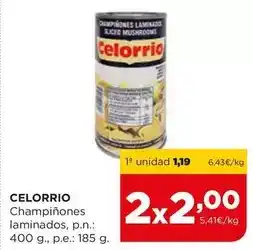 Alimerka Celorrio - champinones laminados oferta