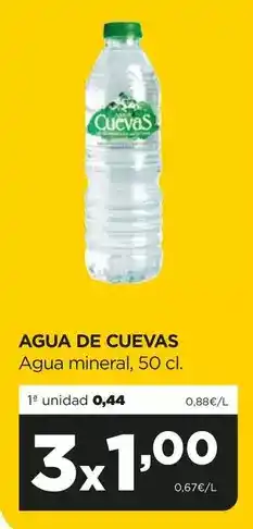 Alimerka Agua de cuevas - agua mineral oferta