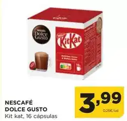 Alimerka Nescafé - kit kat oferta