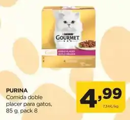 Alimerka Purina - comida doble placer para gatos oferta