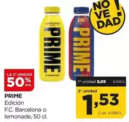 Alimerka Prime - edicion f.c. barcelona o lemonade oferta