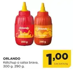 Alimerka Orlando - ketchup o salsa brava oferta