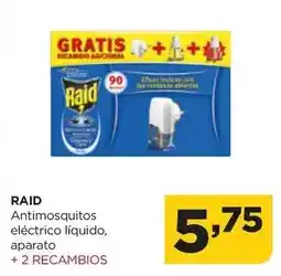 Alimerka Raid - antimosquitos eléctrico liquido, aparato oferta