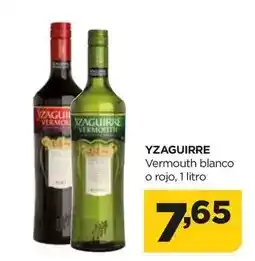Alimerka Yzaguirre - vermouth blanco o rojo oferta