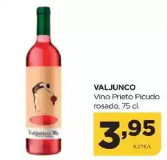 Alimerka Valjunco - vino prieto picudo rosado oferta