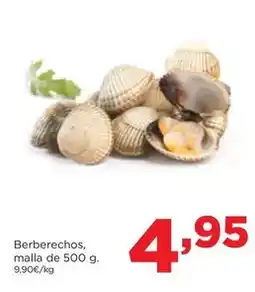 Alimerka Berberechos, malla de oferta