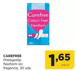 Alimerka Carefree - protegeslip flexiform sin fragancia oferta