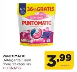 Alimerka Punto matic - detergente fusion floral oferta
