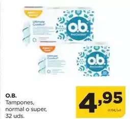 Alimerka Ob - tampones normal o super oferta