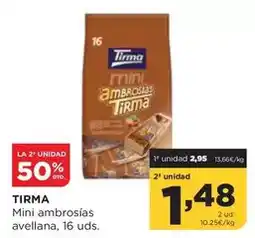 Alimerka Tirma - mini ambrosías avellana oferta