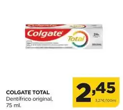 Alimerka Colgate - dentífrico original oferta