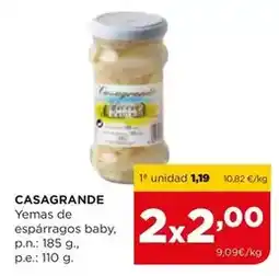 Alimerka Casagrande - yemas de esparragos baby oferta