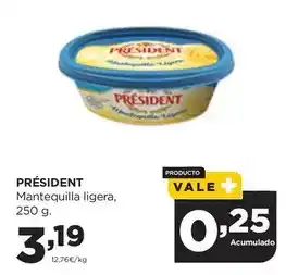 Alimerka Président - mantequilla ligera oferta