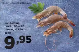 Alimerka Langostino crudo oferta