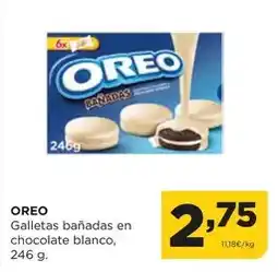 Alimerka Oreo - galletas banadas en chocolate blanco oferta