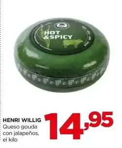 Alimerka Queso gouda con jalapenos oferta
