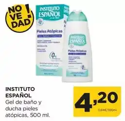 Alimerka Instituto español - gel de bano y ducha pieles atopicas oferta