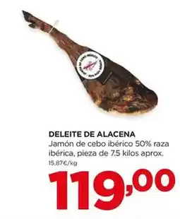 Alimerka Eco - jamón de cebo ibérico 50% raza ibérica oferta