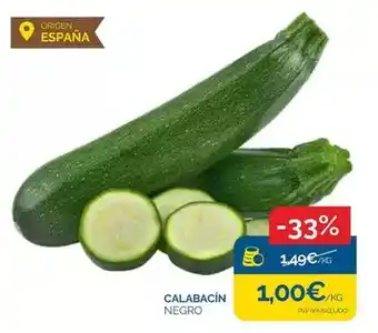Cash Ecofamilia Origen - calabacín negro oferta