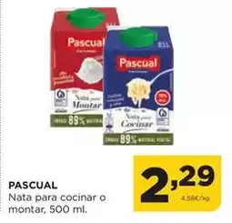 Alimerka Pascual - nata para cocinar o montar oferta