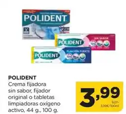 Alimerka Polident - crema fijadora sin sabor oferta