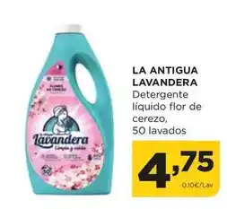Alimerka Lavandera - detergente líquido flor de cerezo oferta