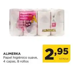Alimerka Alimerka - papel higienico suave oferta