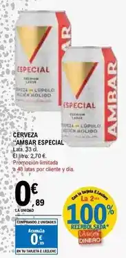 E.Leclerc Cien - cerveza especial oferta