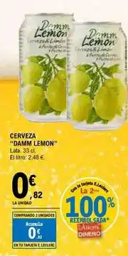E.Leclerc Damm - cerveza oferta