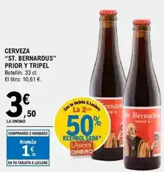 E.Leclerc Prior - cerveza oferta