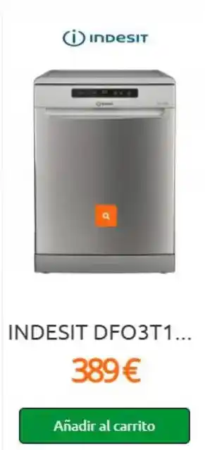 Eureka Electrodomésticos Indesit - dfo3t1 oferta