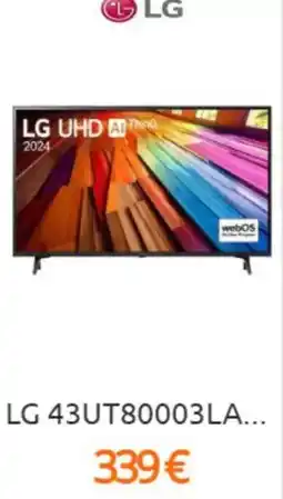 Eureka Electrodomésticos Lg - 43ut80003la oferta