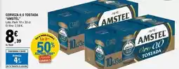 E.Leclerc Amstel - cerveza 0,0 tostada oferta