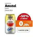 Plusfresc Amstel - cervesa oferta