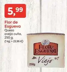 Suma Supermercados Flor de esgueva - queso oveja cuna oferta