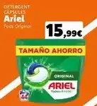 Plusfresc Ariel - detergent cápsulas oferta