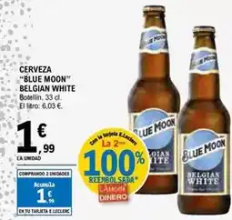 E.Leclerc Blue - cerveza moon oferta