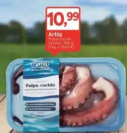 Suma Supermercados Artiq - pulpo cocido oferta