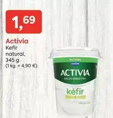 Suma Supermercados Activia - kefir natural oferta