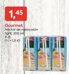 Suma Supermercados Gourmet - néctar de melocoton light oferta