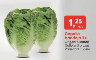 Suma Supermercados Origen - cogollo bandeja oferta