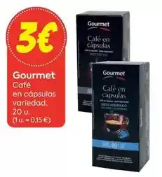 Suma Supermercados Gourmet - café en cápsulas oferta