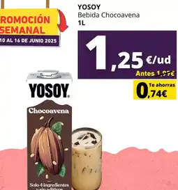 Tu Trébol Hipermercados Yosoy - bebida chocoavena oferta