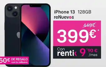 Phone House Iphone 13 128gb renuevos oferta
